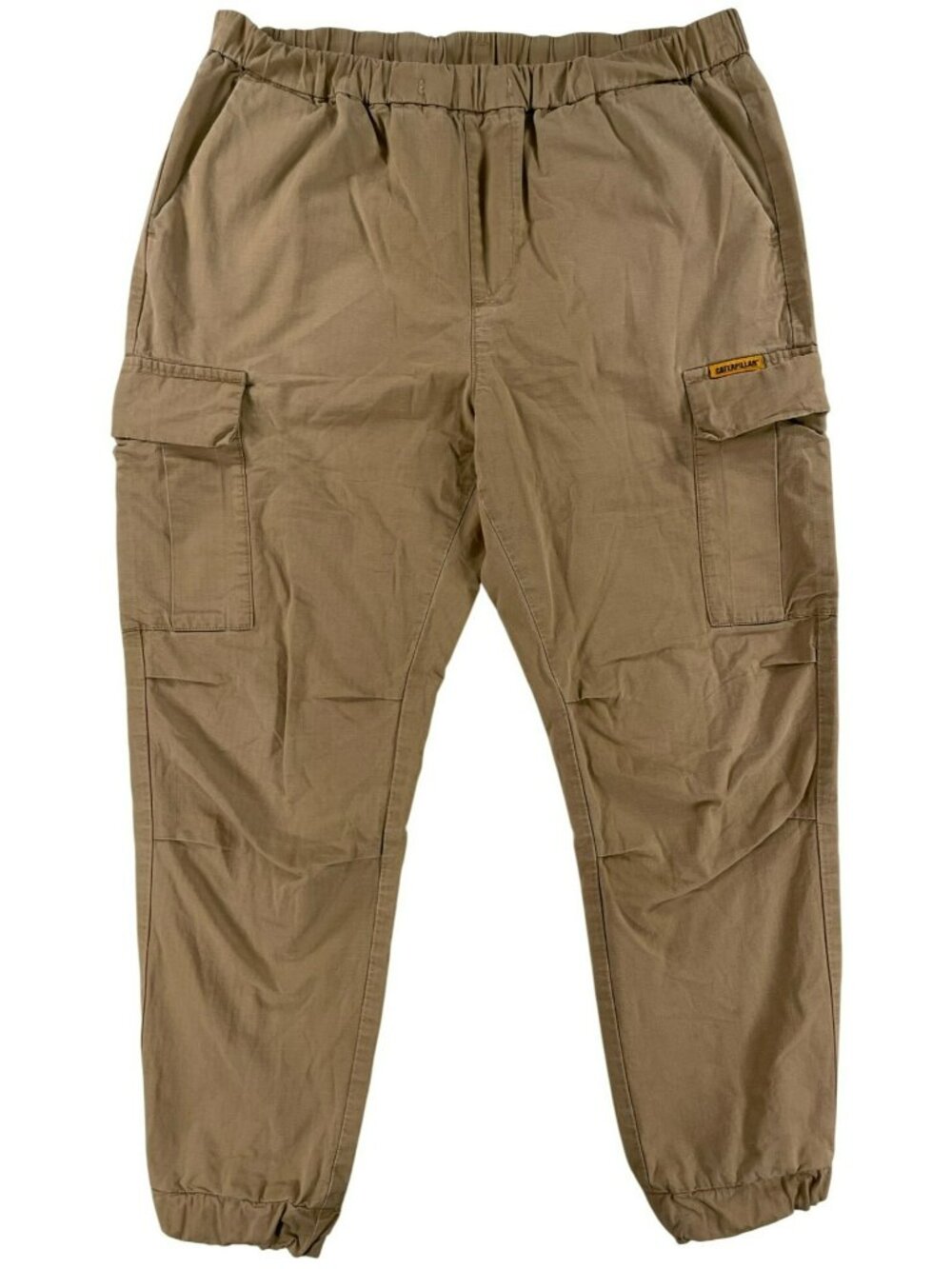 Caterpillar Stretch Straight Utility Cargo Pants Khaki Elastic Cargo Wmn's 31x25